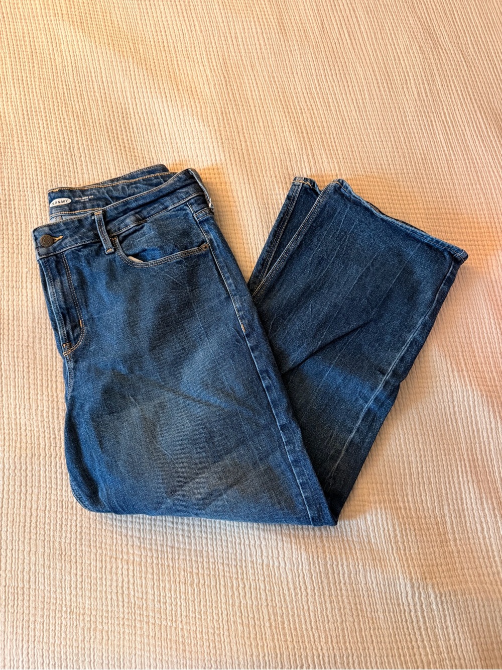 Old Navy Slim Wide Leg Jeans